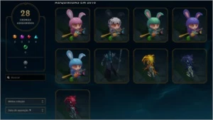 Conta LoL 174 Skins.MMR Diamante Solo/duo. Plat 3 Flex e TFT - League of Legends