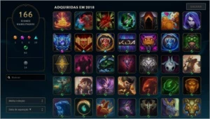 Conta LoL 174 Skins.MMR Diamante Solo/duo. Plat 3 Flex e TFT - League of Legends