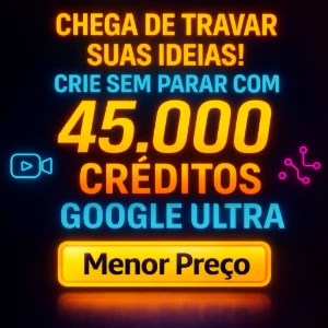 [Google Ai Ultra] | 45K Créditos + Veo 3.1 + Nano Banana Pró - Assinaturas e Premium