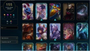 [LEAGUE OF LEGENDS] Conta Diamante 1 (155 Skins, lvl 284)