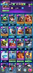 Conta Clash Royale arena 14