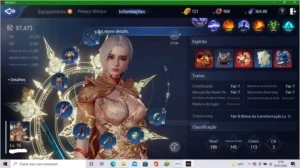 CONTA TOP LVL 76, 97.500 POWER - MIR4