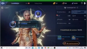 CONTA TOP LVL 76, 97.500 POWER - MIR4