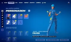 Conta Fa, Wildcat, 124 Skins, Neymar,Lara Croft E Etc... - Fortnite