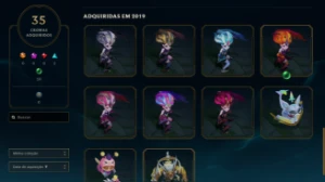 Conta lol main mid/sup - League of Legends