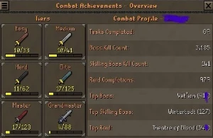 Conta oldschool runescape (ÚNICO DONO) RS