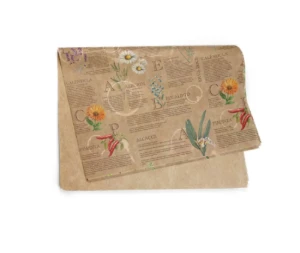 Papel Kraft - Botanico (59x80cm) c/50 unidades - Artesanato e Personalizados