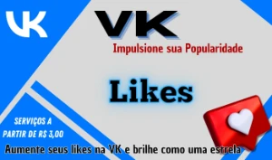 VK-Engajamento Orgânico: Ganhe Curtidas de Usuários Ativos - Redes Sociais