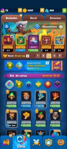 Conta de rush top - Clash Royale