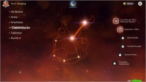 Keqing, Mona, Venti (Keqing e Venti com C1) AR43 - Genshin Impact