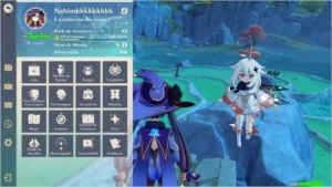 Keqing, Mona, Venti (Keqing e Venti com C1) AR43 - Genshin Impact