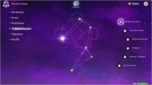 Keqing, Mona, Venti (Keqing e Venti com C1) AR43 - Genshin Impact