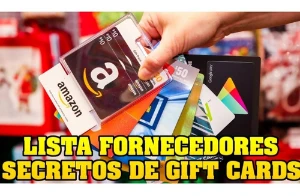 Fornecedores Secretos Gift Cards