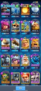 Conta de Clash Royale