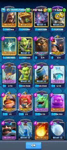 Conta de Clash Royale