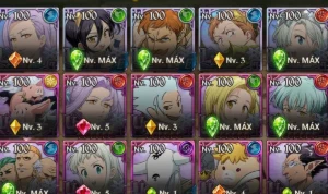 Conta Mid Game - 7Ds Grand Cross - Selo De Qualidade Ramirez - Seven Deadly Sins