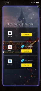Conta Mid Game - 7Ds Grand Cross - Selo De Qualidade Ramirez - Seven Deadly Sins