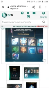 icones challenger and rammus and janna vitoriosos e skins - League of Legends LOL