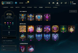 Vendo conta RARA league of legends LOL