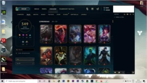 Conta Ouro 4 no lol com 349 Skins - League of Legends
