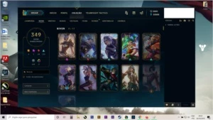 Conta Ouro 4 no lol com 349 Skins - League of Legends