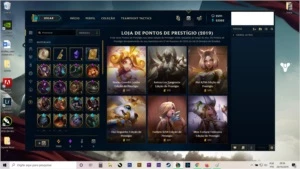 Conta Ouro 4 no lol com 349 Skins - League of Legends