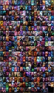 Conta Ouro 4 no lol com 349 Skins - League of Legends