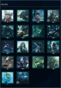 Conta de League Of Legends ELO Platina 4 57% de winrate LOL