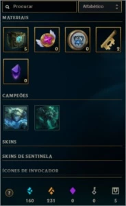 Conta Prata 5 - League of Legends LOL