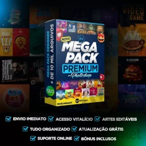 Mega Pack Design Psd - + De 1Milhão De Conteúdos! - Others