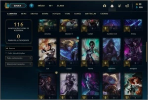 Conta prata 4 com 15 skins e 42 champs - League of Legends LOL