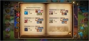 #410 Seara Tiana Zaiross Psama Rica - Summoners War