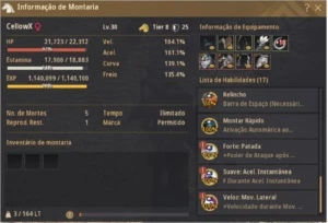 Conta Black Desert 62 - Berserker 272/331