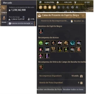 Conta Black Desert 62 - Berserker 272/331