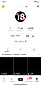 Conta tiktok 45 mil seguidores - Redes Sociais