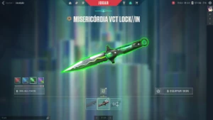 Conta Ascendente + Faca Vct Rara E Vandal Caos - Valorant