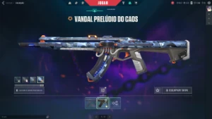 Conta Ascendente + Faca Vct Rara E Vandal Caos - Valorant