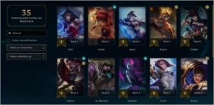CONTA LV 31 UNRANKED - League of Legends LOL