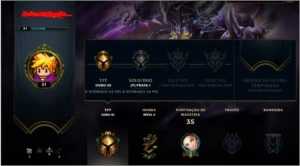 CONTA LV 31 UNRANKED - League of Legends LOL