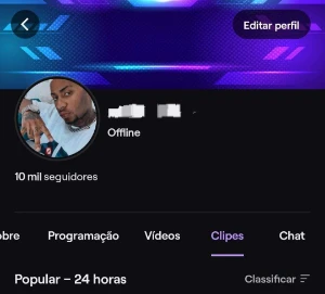 🔥 Conta TWITCH Com 10K De Seguidores - Barata! 🔥 - Redes Sociais