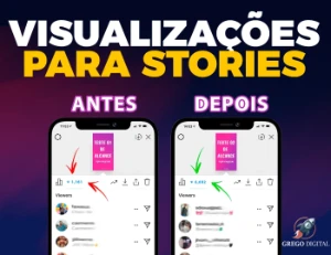 1K Visualizações em Stories Instagram