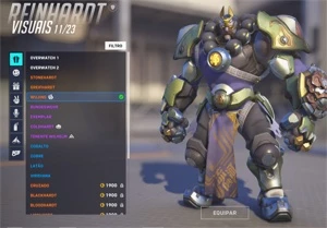 CONTA OVERWATCH COM MUITAS SKINS E DVA NANO COLA - Blizzard