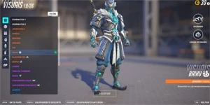 CONTA OVERWATCH COM MUITAS SKINS E DVA NANO COLA - Blizzard