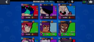 Conta de brawl stars