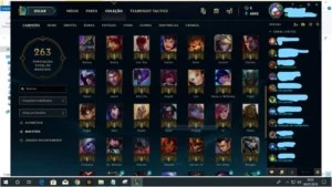 CONTA LEAGUE OF LEGENDS - PRATA IV - 75 CHAMPS - 28 SKINS LOL