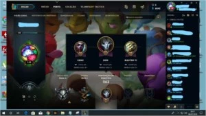 CONTA LEAGUE OF LEGENDS - PRATA IV - 75 CHAMPS - 28 SKINS LOL