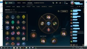 CONTA LEAGUE OF LEGENDS - PRATA IV - 75 CHAMPS - 28 SKINS LOL
