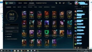 CONTA LEAGUE OF LEGENDS - PRATA IV - 75 CHAMPS - 28 SKINS LOL