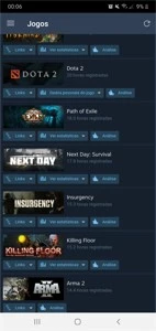 Conta steam com 78 jogos (The witcher 3 ,GTA V , the elder o