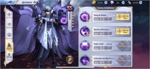 Conta CDZ nível 63 no A119 - Saint Seiya Awakening SSA